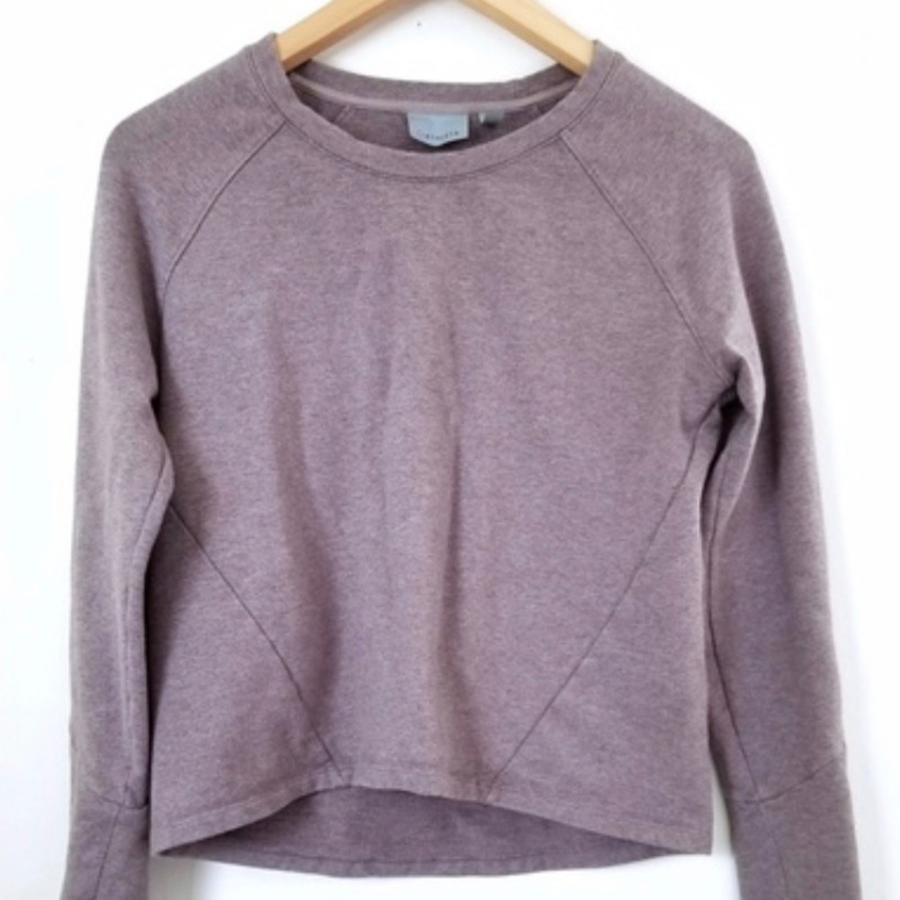 Athleta Cropped Sweatshirt